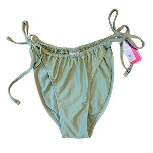 NWT Xhilaration High Leg Scoop Waist Bikini Bottoms Size XL Women’s